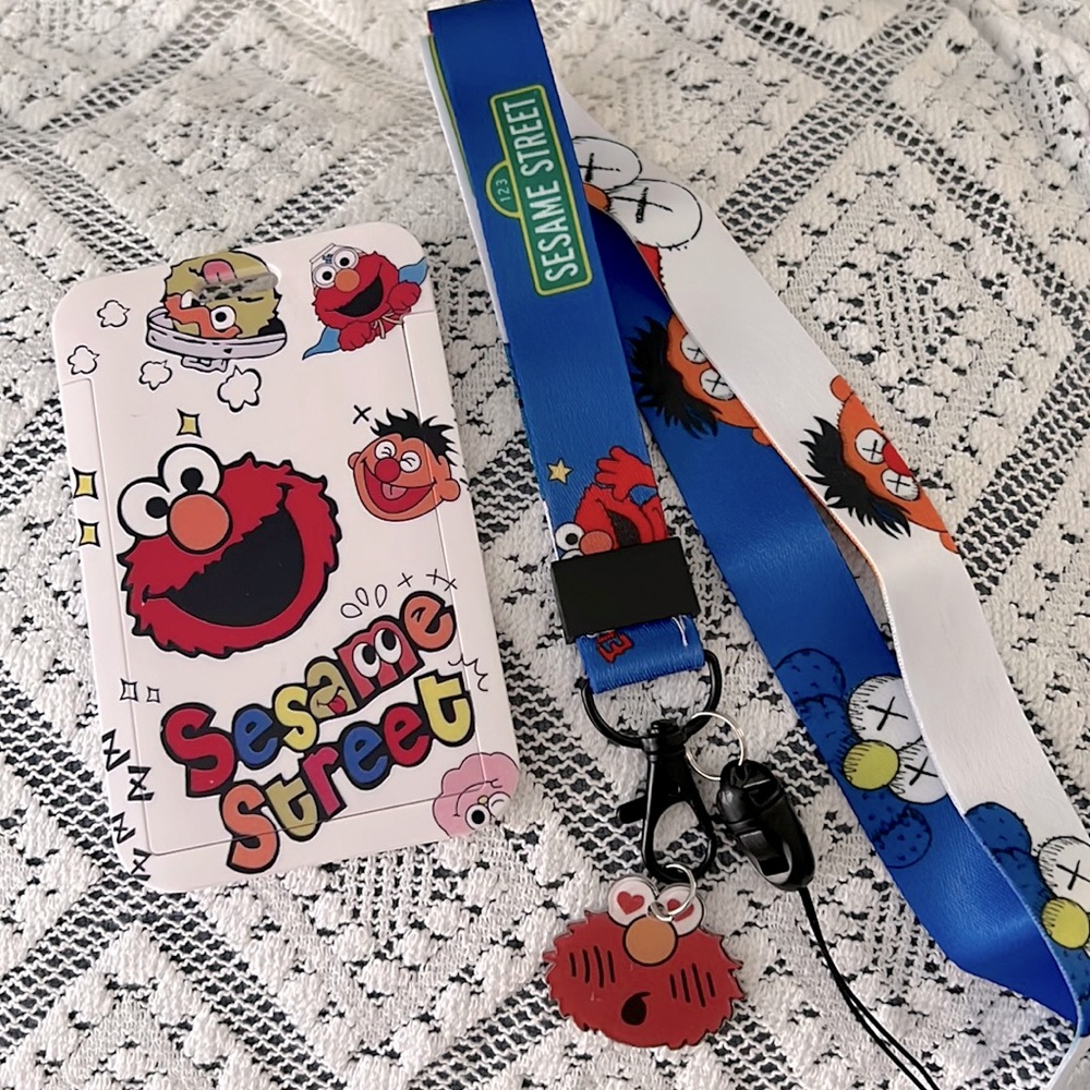 “Elmo & Friends” Disney Inspired Lanyard